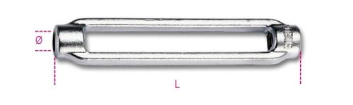 8001Z-K Feszítőanya, galvanizált - Beta - 080019110