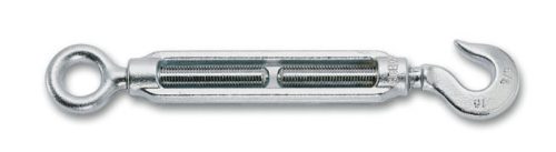 8006Z M5 Feszítőszerelvény horoggal és szemmel, galvanizált - Beta - 080060105