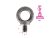 8040EN-K Szemescsavar, fekete - Beta - 080409506