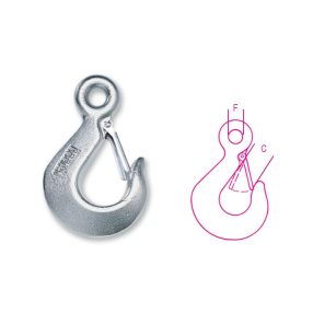  8051S-K füles emelőhorog szénacél horganyzott - Beta - 080519202