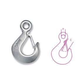  8051S-K füles emelőhorog szénacél horganyzott - Beta - 080519205
