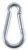8074 4X40 Karabiner horgok, galvanizált, lakkozott - Beta - 080740040