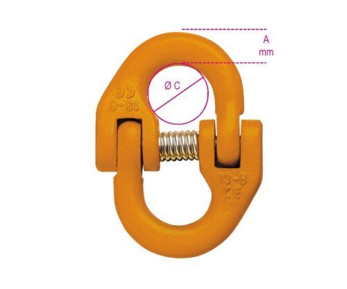 8090R - 8090 összekötő emelő tag, nagyszilárdságú ötvözött acél - Beta - 080900115