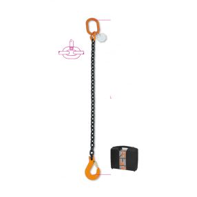   8091 D8-2 rögzítő emelőheveder 1 karos lánc táskában - Beta - 080910042