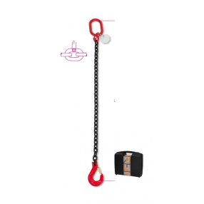   8091 rögzítő emelőheveder 1 karos lánc táskában - Beta - 080910133