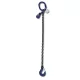 8096/G10 D8-2m 2,5t emelőlánc közelítő horgokkal 1 karos, táskában 10. biztonsági fok - Beta - 080961042