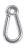 8274A 5X50 gyűrűs karabiner, rozsdamentes AISI 316 - Beta - 082740405