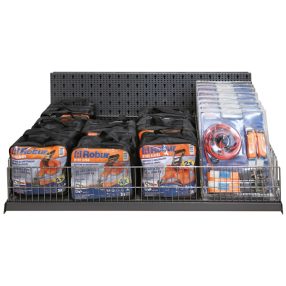 8600 R/602 24 darab kábelszerelvény, polccal és akasztókkal, fal nélkül - Beta - 086000602   8600 R/602 24 darab kábelszerelvény, polccal és akasztókkal, fal nélkül - Beta - 086000602