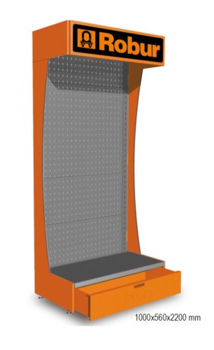 C88R/1 Robur bemutató állvány, üres - Beta - 088000001