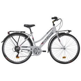   9599CB-WN Atala® city bike, alumínium váz, 6 sebességes Shimano® váltó, V-Brake® fék, 28" alumínium kerekek, szürke - Beta - 095990024