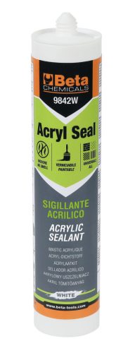 9842W C310 (1) Acryl Seal - Festhető fehér akril tömítő - Beta - 098420031