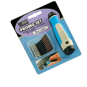   S Promóciós sorjázó készlet (NG-1 markolat és 10db S10 elforduló penge) - Noga - NG8150