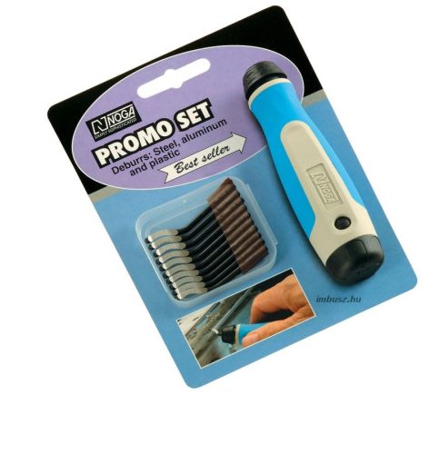 S Promóciós sorjázó készlet (NG-1 markolat és 10db S10 elforduló penge) - Noga - NG8150