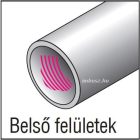 Állítható kaparó szerszám 12mm hatszög alumínium SC markolat és T80 kaparópenge - Noga - SC8000