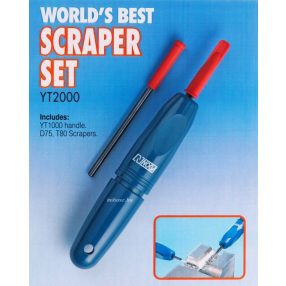   YT Kaparó készlet (YT markolat T80 és D70 háromélű kaparó pengékkel) - Noga - YT2000