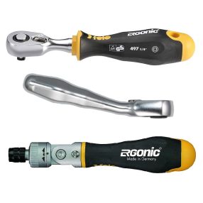 Felo dugókulcs hajtószárak, racsnis markolatok