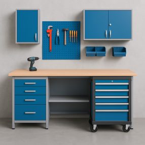 Műhelyberendezések és műhelybútorok