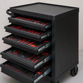 Felszerelt szerszámkocsik