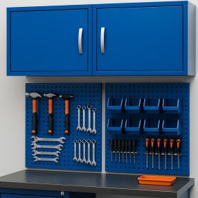 Szerszámtartó panelek és fali rendszerek műhelyberendezéshez