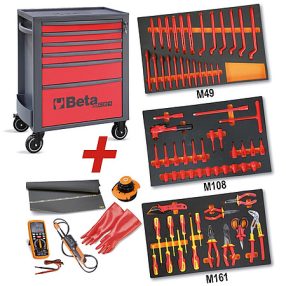 Beta felszerelt szerszámkocsik