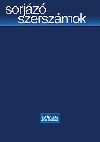 Noga® sorjázó szerszám katalógus (HU)
