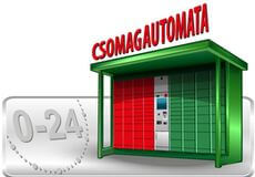 Csomagautomata - Gyors, diszkrét, 0-24 órás átvétel, Bankkártyás fizetés!