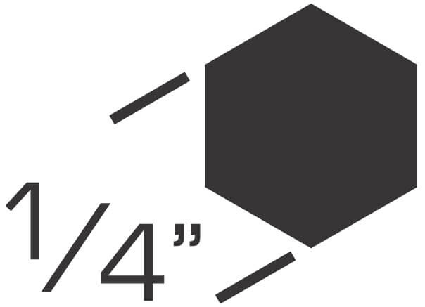 PH1x25mm Phillips PH bit / bithegy TiN bevonattal C 6,3 1/4 (100db) - Felo - 02201077