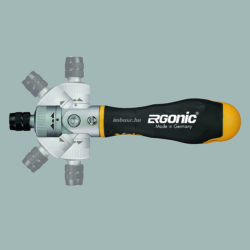 Ergonic K racsnis átforgatható fejű 1/4 6,3 bitbefogós csavarhúzó 3K markolat - Felo - 43899940 Ergonic K racsnis átforgatható fejű 1/4 6,3 bitbefogós csavarhúzó 3K markolat - Felo - 43899940