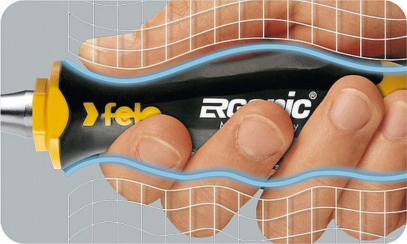 Ergonic K racsnis átforgatható fejű 1/4 6,3 bitbefogós csavarhúzó 3K markolat - Felo - 43899940 Ergonic K racsnis átforgatható fejű 1/4 6,3 bitbefogós csavarhúzó 3K markolat - Felo - 43899940