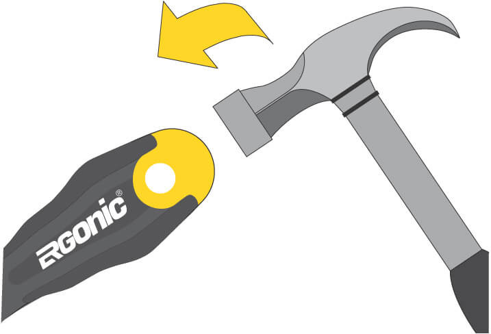 PH1x80mm Ergonic gépi üthető Phillips csillagcsavarhúzó 3K ergonomikus markolattal - Felo - 45210240 PH1x80mm Ergonic gépi üthető Phillips csillagcsavarhúzó 3K ergonomikus markolattal - Felo - 45210240
