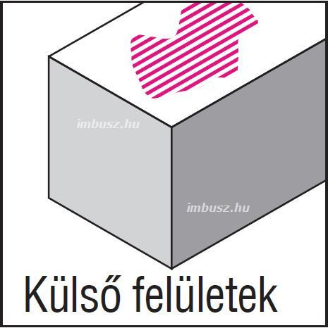 D55 Karbid keményfém mini háromélű kaparó penge 2,5x50mm - Noga - BD5501 D55 Karbid keményfém mini háromélű kaparó penge 2,5x50mm - Noga - BD5501