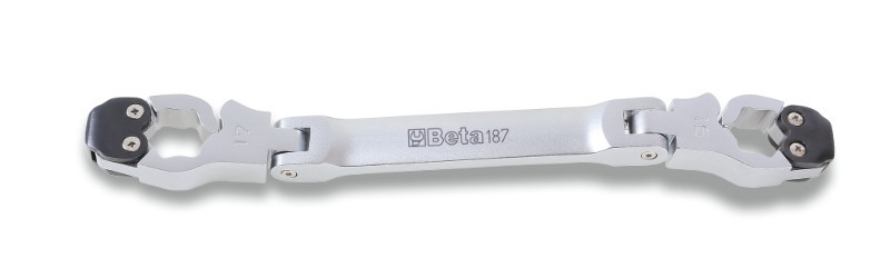 187/B5 Csuklós csillagkulcs készlet tasakban - Beta - 001870050