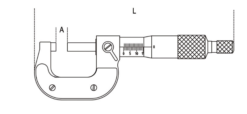1658DGTB Digitális külső mikrométer, IP65, pontosság: 0,001 mm - Beta - 016580525