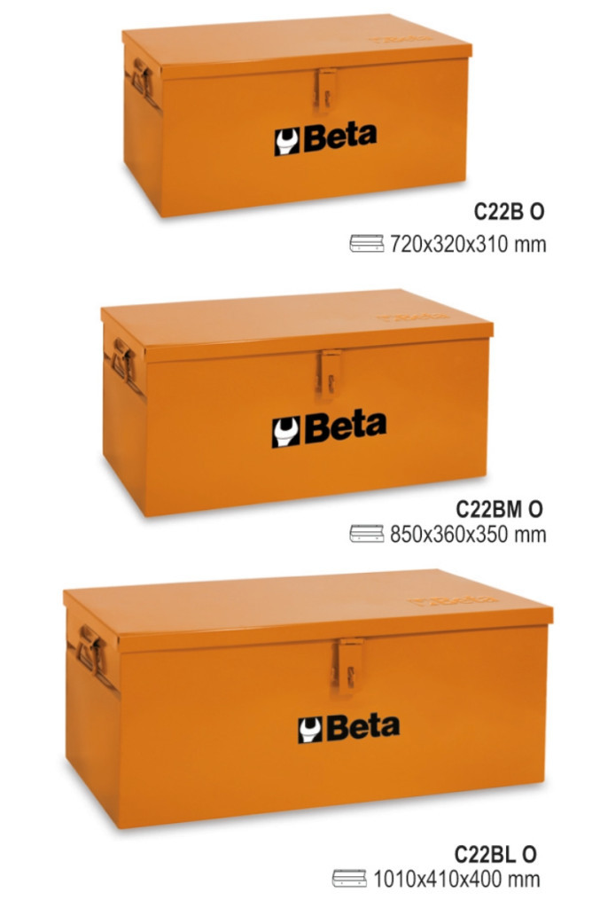 C22B Szerszámláda acéllemezből - Beta - 022000150