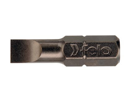 8x1,2x25mm lapos bit / egyhornyú bithegy C 6,3 1/4 - Felo - 02080010