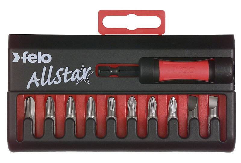 Lapos-PZ-PH AllStar bit készlet C 6,3x25mm - Felo - 02090116