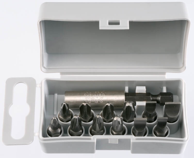 Lapos-PZ-PH Profi Bit Box készlet C 6,3x25mm - Felo - 02091016