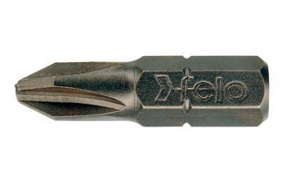 PH0x25mm Phillips PH bit / bithegy C 6,3 1/4 - Felo - 02200010