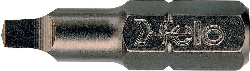 SQ0x25mm (1,75mm) Robertson négyszög bit / bithegy C 6,3 1/4 - Felo - 02500010