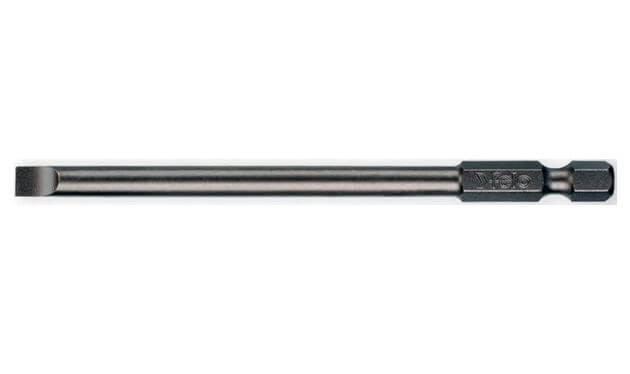 8x1,2x100mm lapos bit / egyhornyú bithegy E 6,3 1/4 - Felo - 03081810