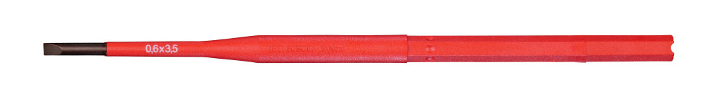 4x0,8x170mm szigetelt lapos nyomaték-csavarhúzó penge bit 1/4 - Felo - 10094394