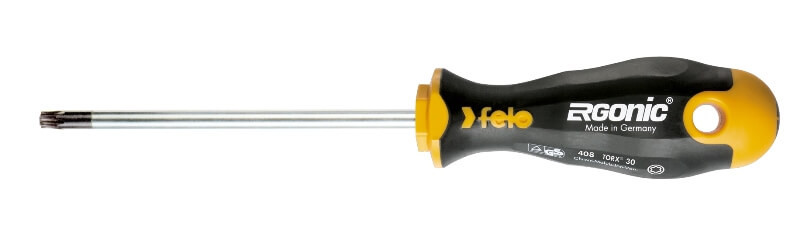 T10 Ergonic Torx csavarhúzó háromkomponensű ergonomikus zselés markolattal - Felo - 40810340