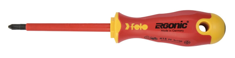 PZ3x150mm Ergonic szigetelt Pozidriv csillagcsavarhúzó háromkomponensű markolattal - Felo - 41530490