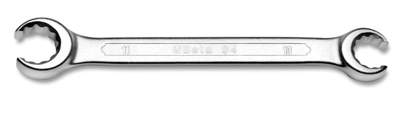 94 Nyitott hollander kulcs, krómozott 24x27 - Beta - 000940024