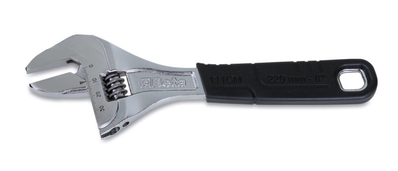111CM 270 Széles nyílású állítható villáskulcs, krómozott, rövid sorozat - Beta - 001110727