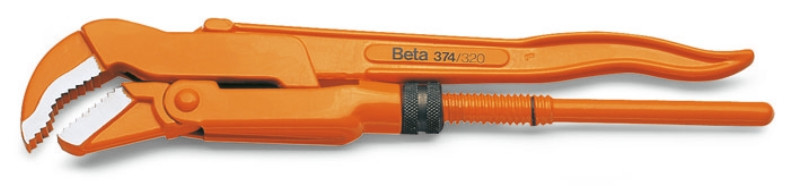 374 320 Svéd csőfogó, 45°-os keskeny pofa - Beta - 003740032