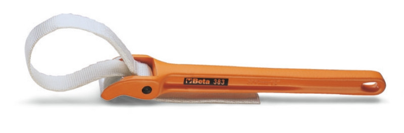383/1 Kettős működésű szíjas csőfogó, kovácsolt acél fogantyú - Beta - 003830001