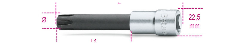 920ES 7 1/2"-os speciális imbusz-Dugókulcs, krómozott, fekete hegy - Beta - 009200587 920ES 7 1/2"-os speciális imbusz-Dugókulcs, krómozott, fekete hegy - Beta - 009200587