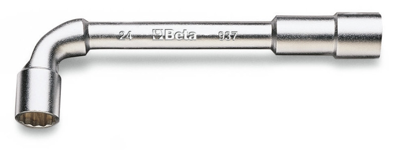 937 Hatlapú-tizenkétszögű pipakulcs, krómozott 20x20 - Beta - 009370020
