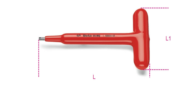 951MQ 8 T-szárú imbuszkulcs - Beta - 009510708